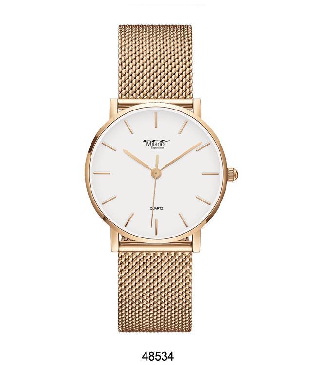 Sleek Mesh Band Watch