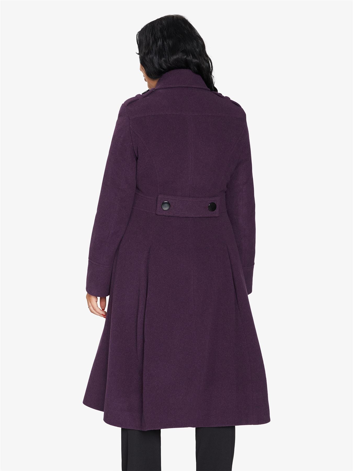 Elegant Double-Breasted Coat