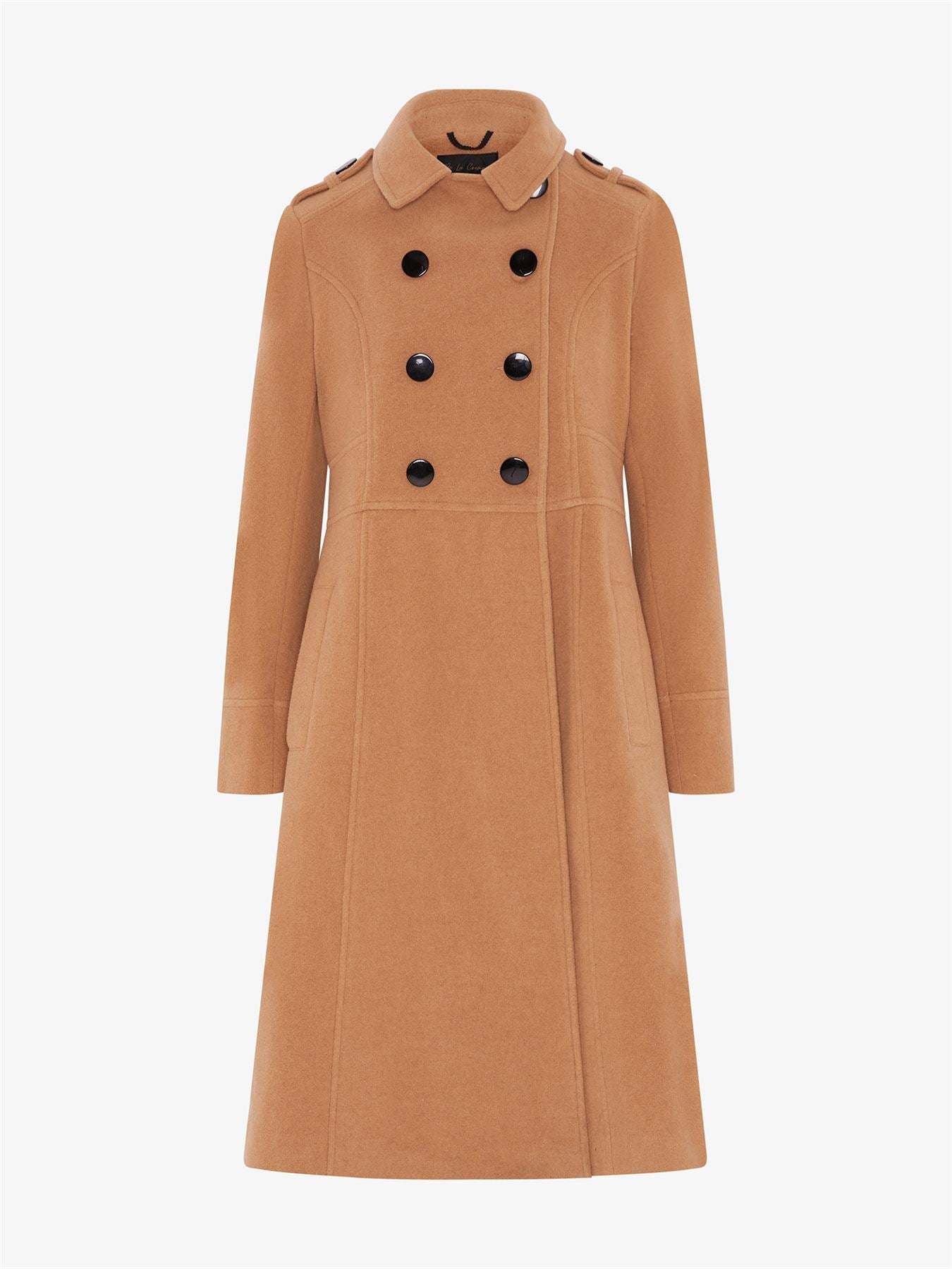 Elegant Double-Breasted Coat