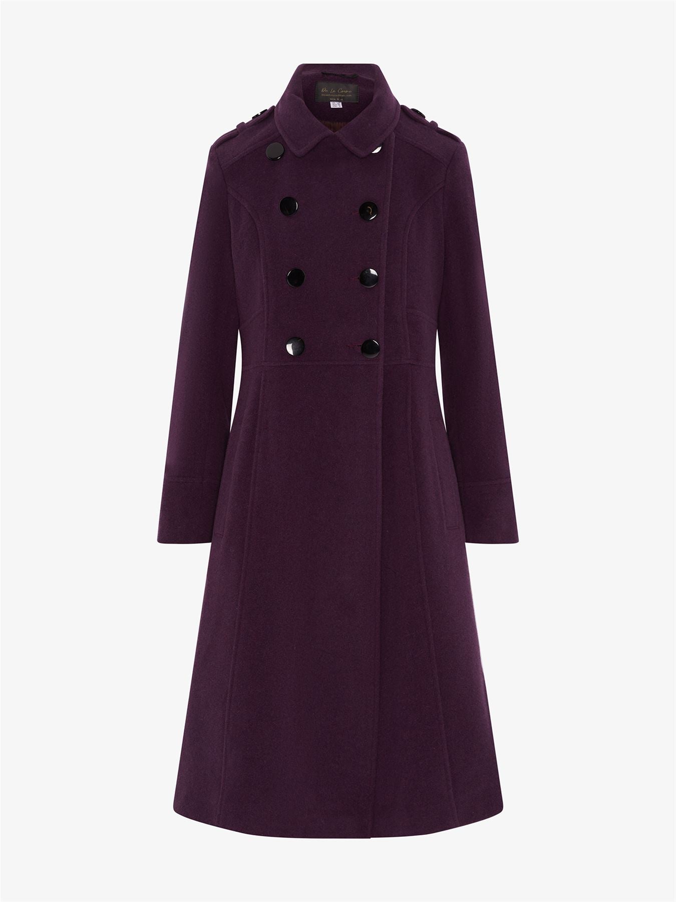 Elegant Double-Breasted Coat