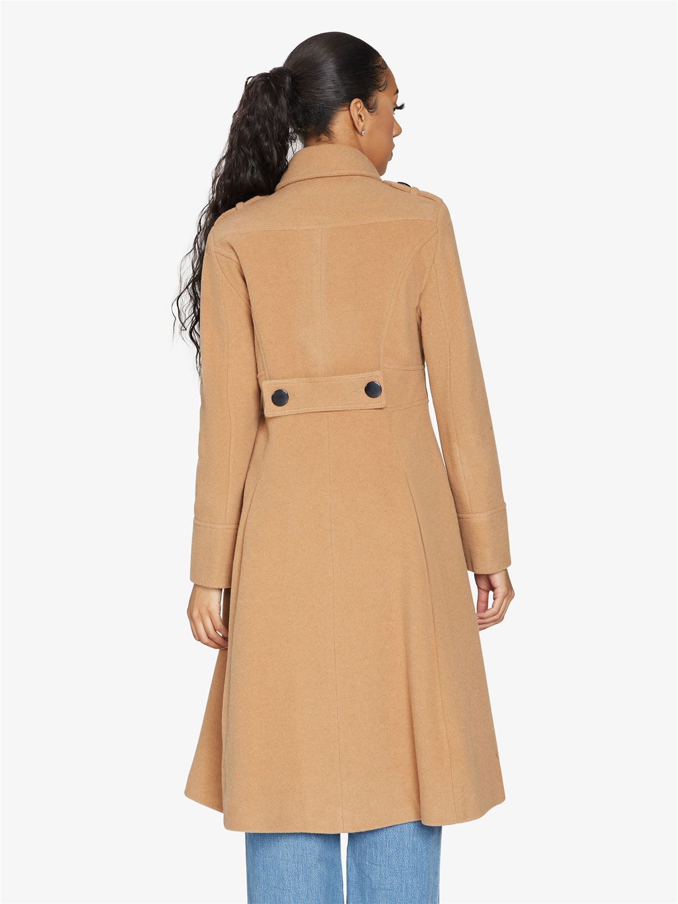 Elegant Double-Breasted Coat