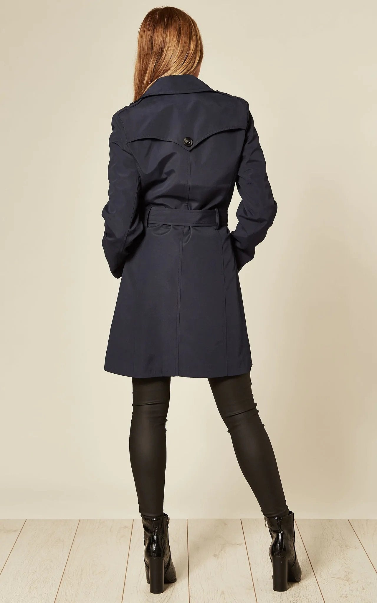 Military Double Breasted Trench Coat