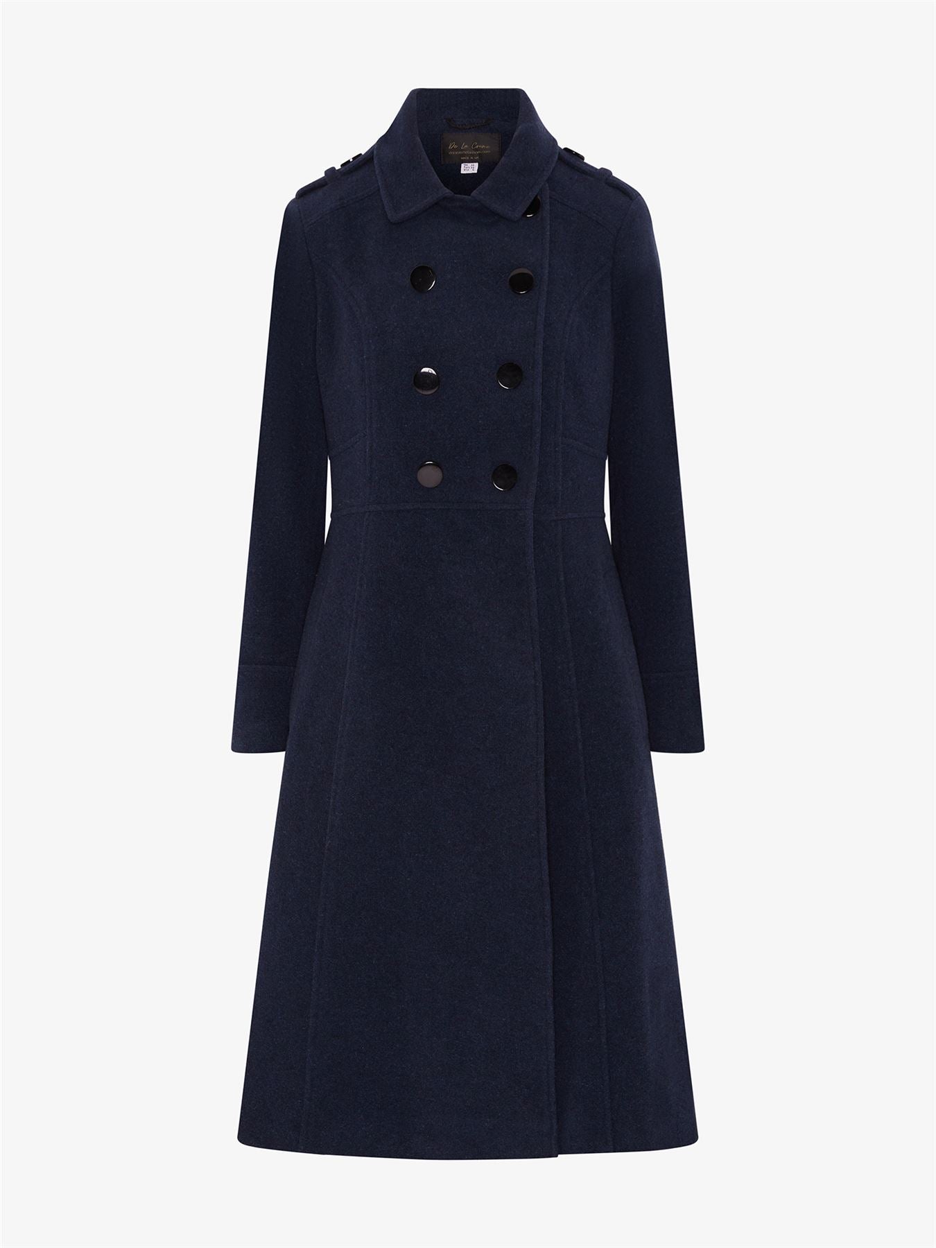 Elegant Double-Breasted Coat