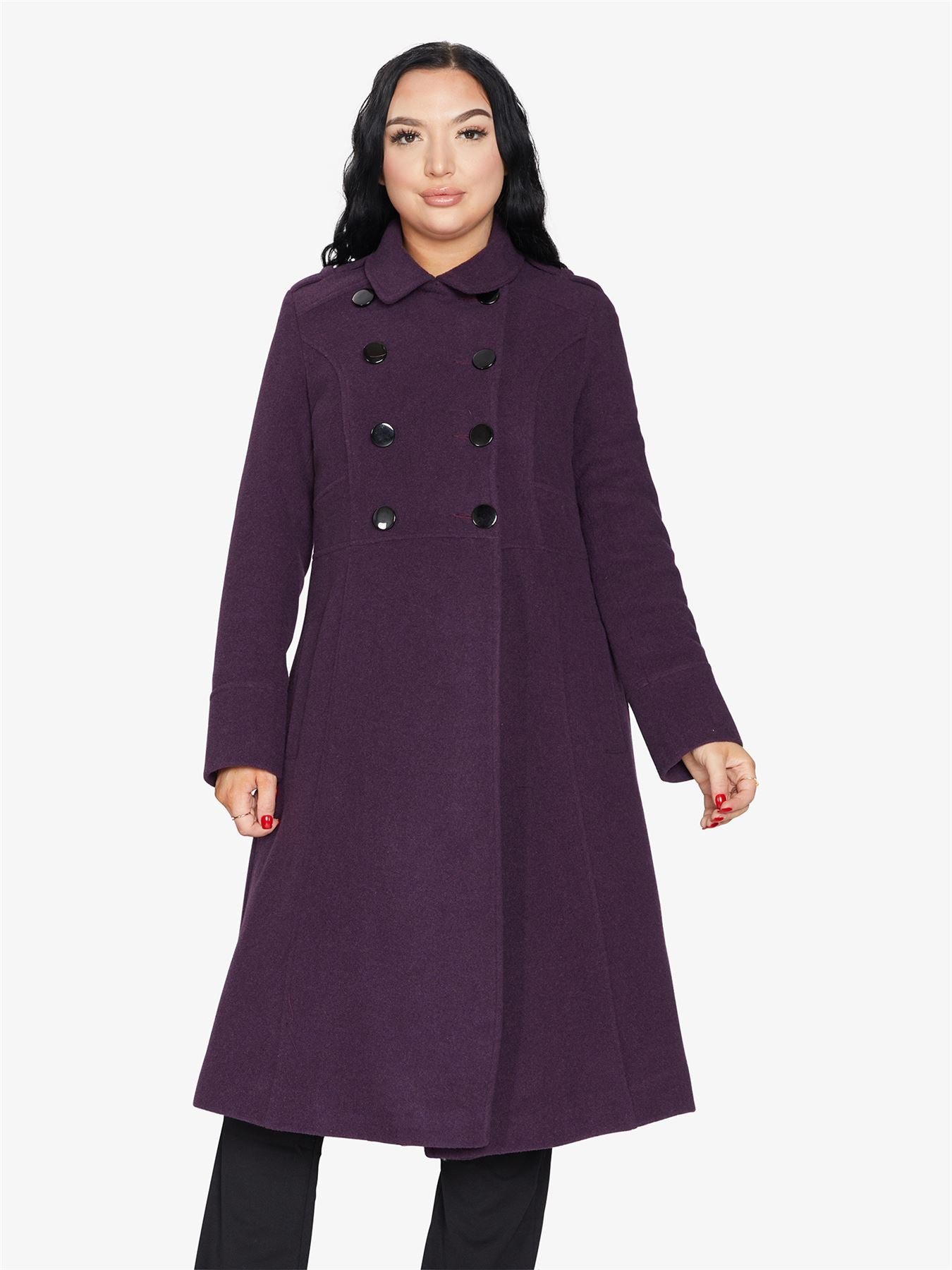 Elegant Double-Breasted Coat