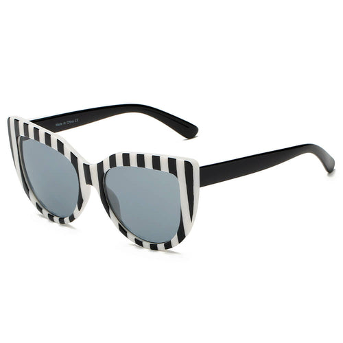 HELSINKI | Women Round Cat Eye Sunglasses