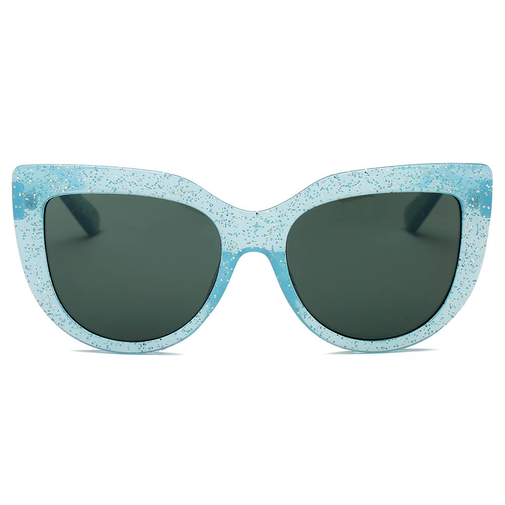 HELSINKI | Women Round Cat Eye Sunglasses