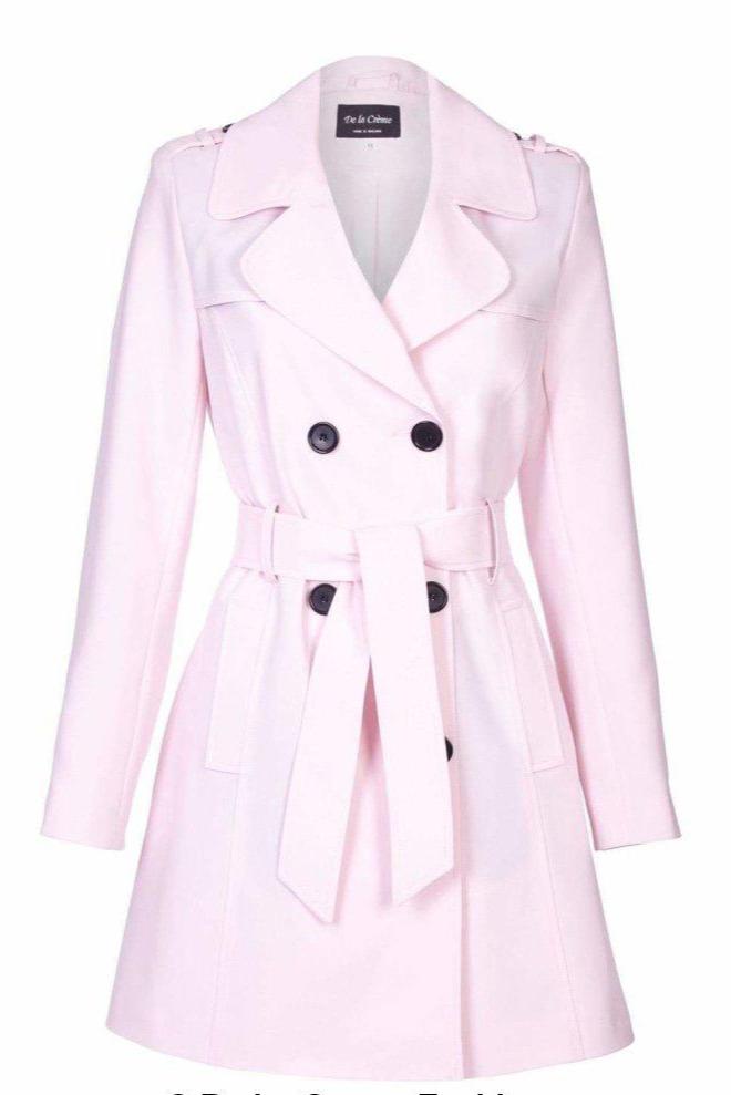 Military Double Breasted Trench Coat