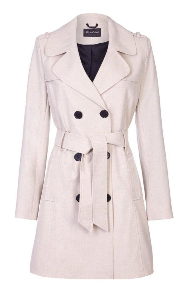 Military Double Breasted Trench Coat