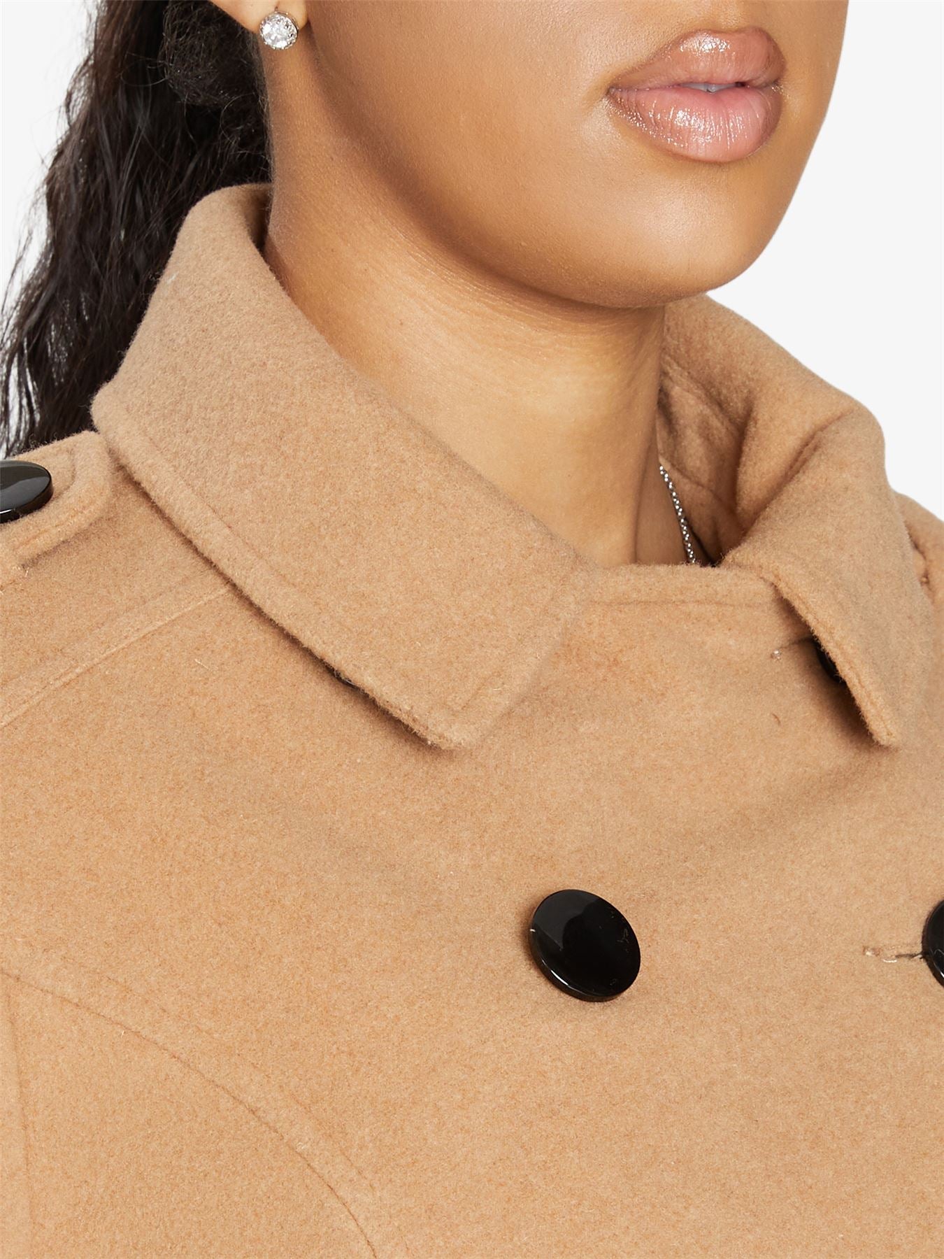 Elegant Double-Breasted Coat