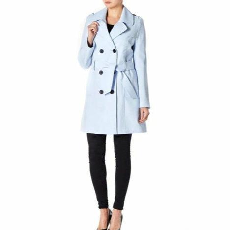 Military Double Breasted Trench Coat
