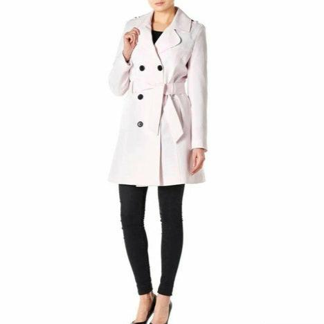 Military Double Breasted Trench Coat