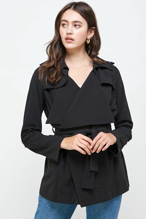 Open Drape Jacket