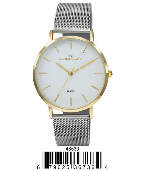 Sleek Mesh Band Watch