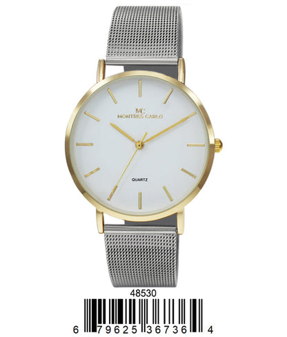 Sleek Mesh Band Watch