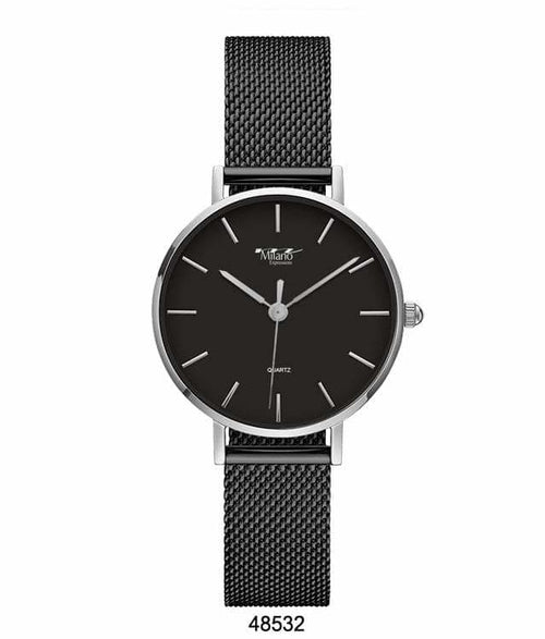 Sleek Mesh Band Watch