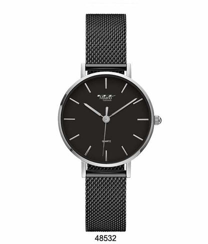 Sleek Mesh Band Watch