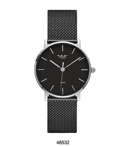 Sleek Mesh Band Watch