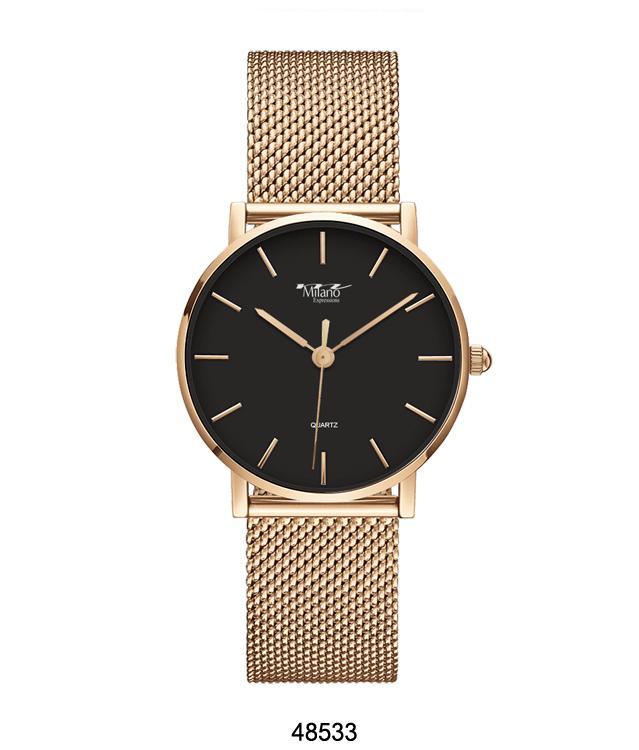 Sleek Mesh Band Watch