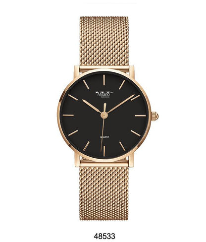 Sleek Mesh Band Watch