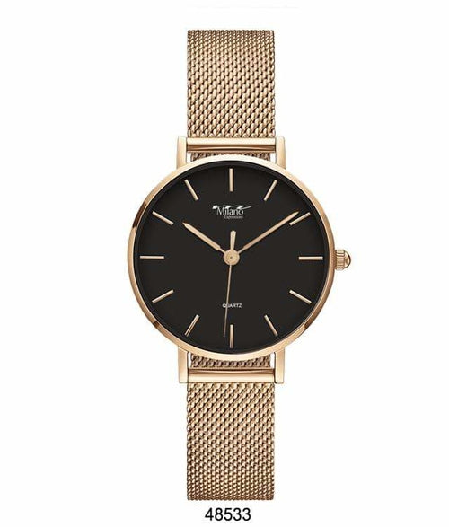 Sleek Mesh Band Watch