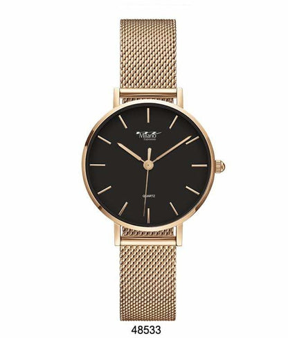 Sleek Mesh Band Watch