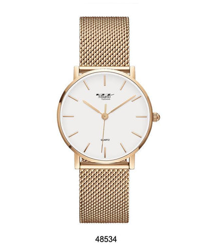 Sleek Mesh Band Watch