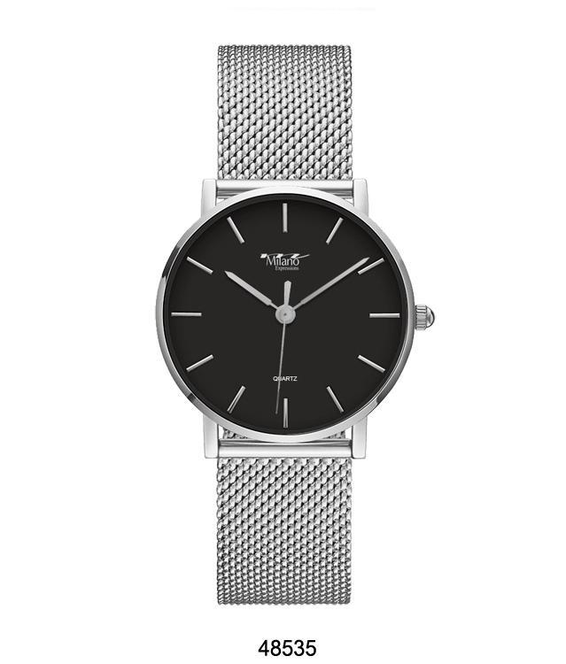 Sleek Mesh Band Watch