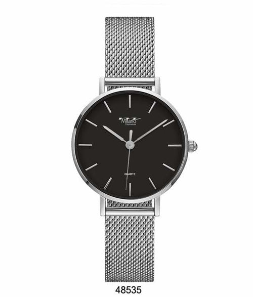 Sleek Mesh Band Watch