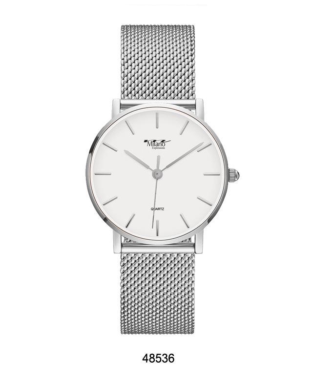Sleek Mesh Band Watch
