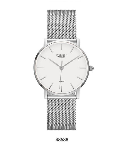 Sleek Mesh Band Watch