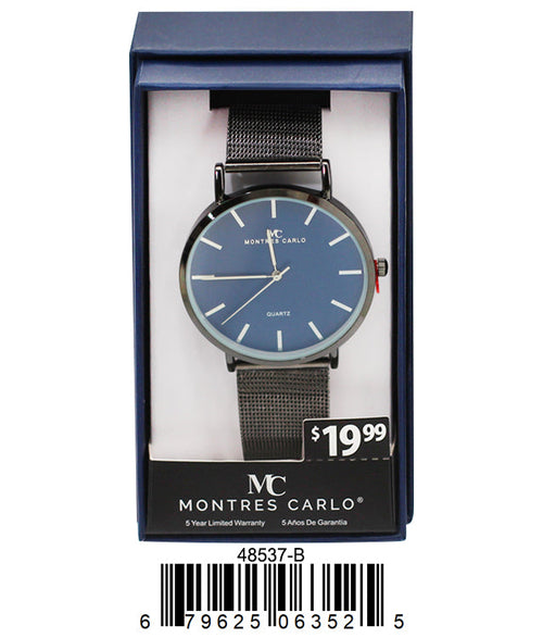 Sleek Mesh Band Watch