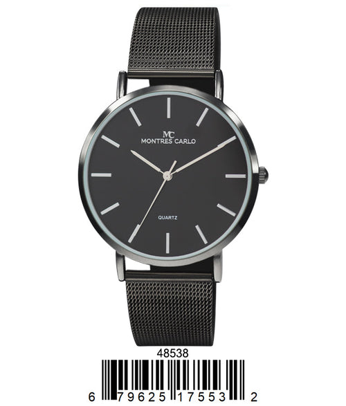 Sleek Mesh Band Watch