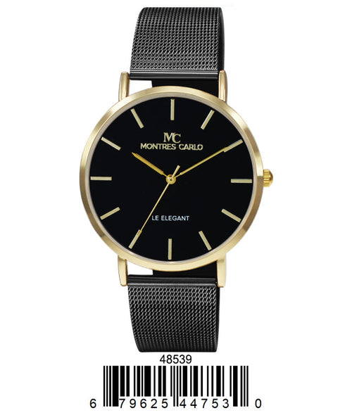 Sleek Mesh Band Watch