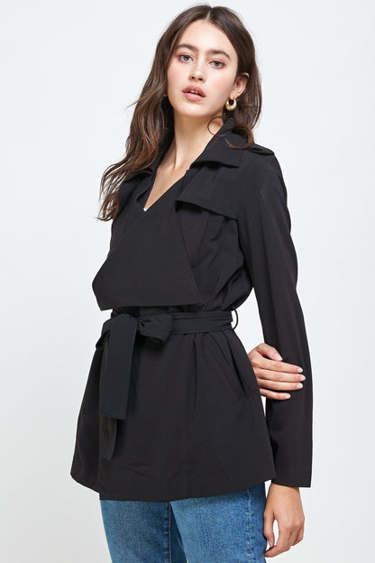 Open Drape Jacket