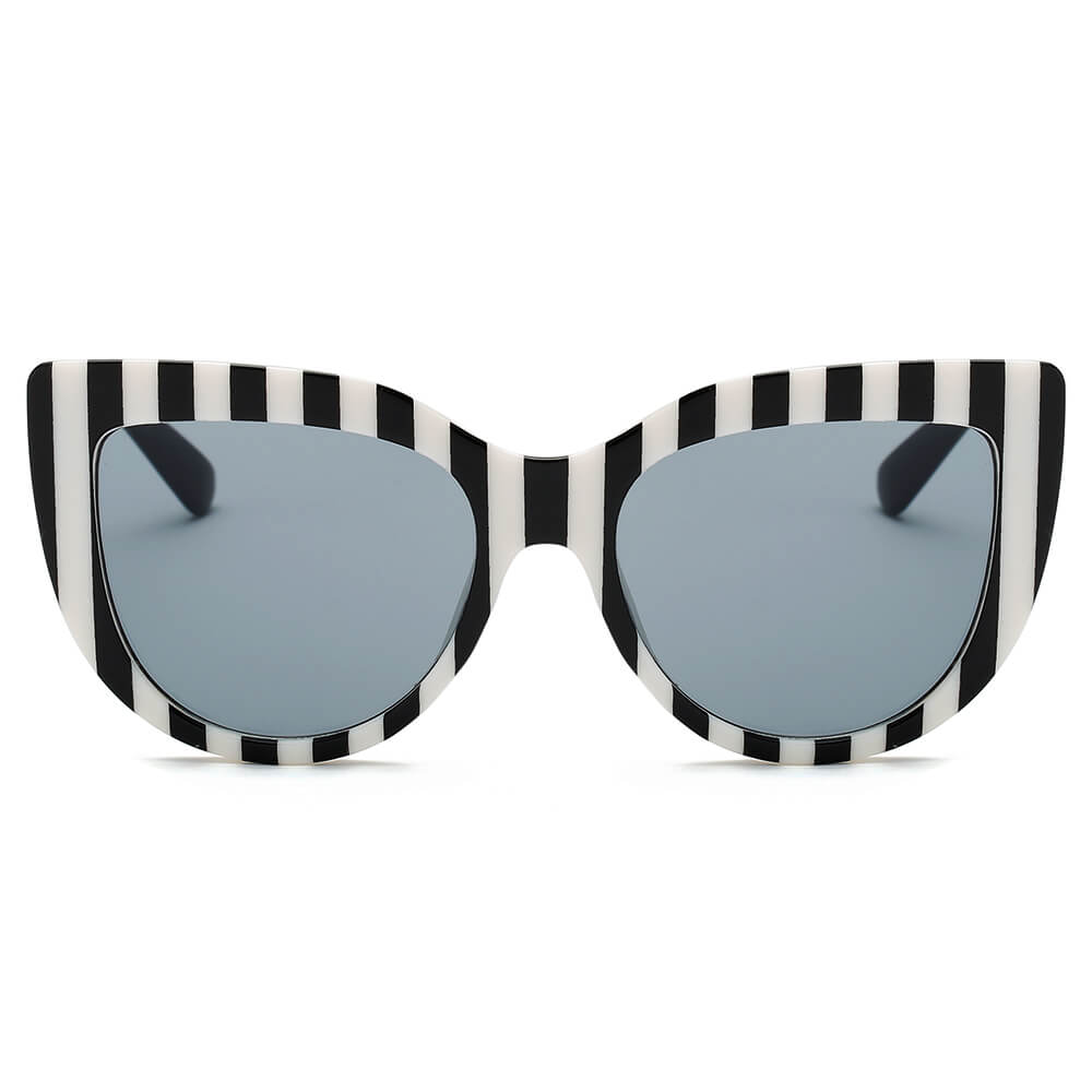 HELSINKI | Women Round Cat Eye  Sunglasses