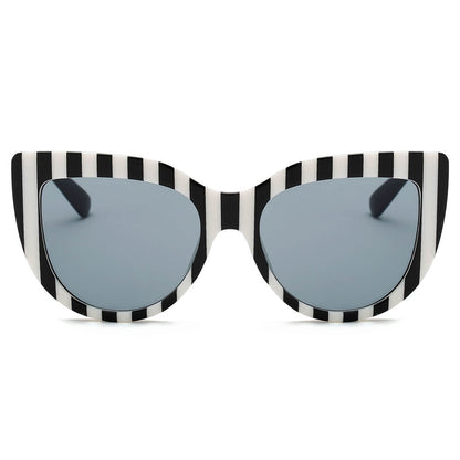 HELSINKI | Women Round Cat Eye  Sunglasses