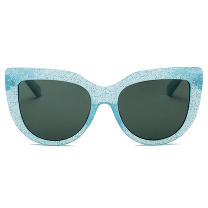HELSINKI | Women Round Cat Eye  Sunglasses