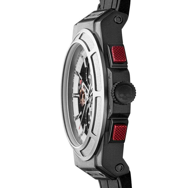  Otto Chrono Silver Matt Black
