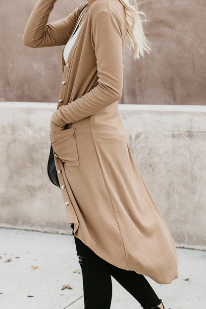  Khaki Selected Button Down