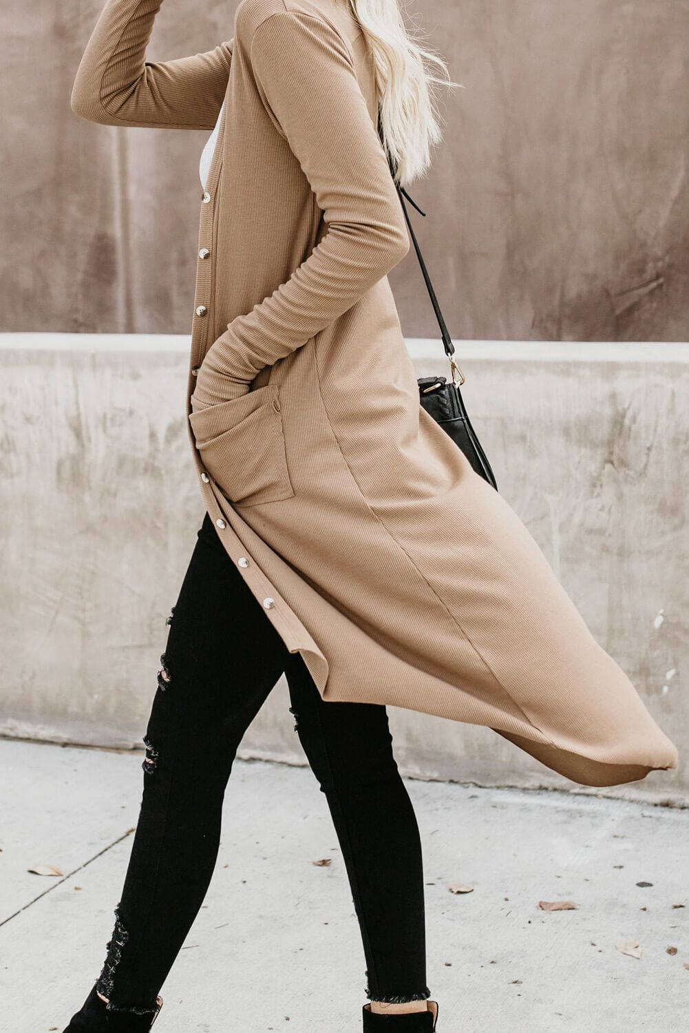  Khaki Selected Button Down