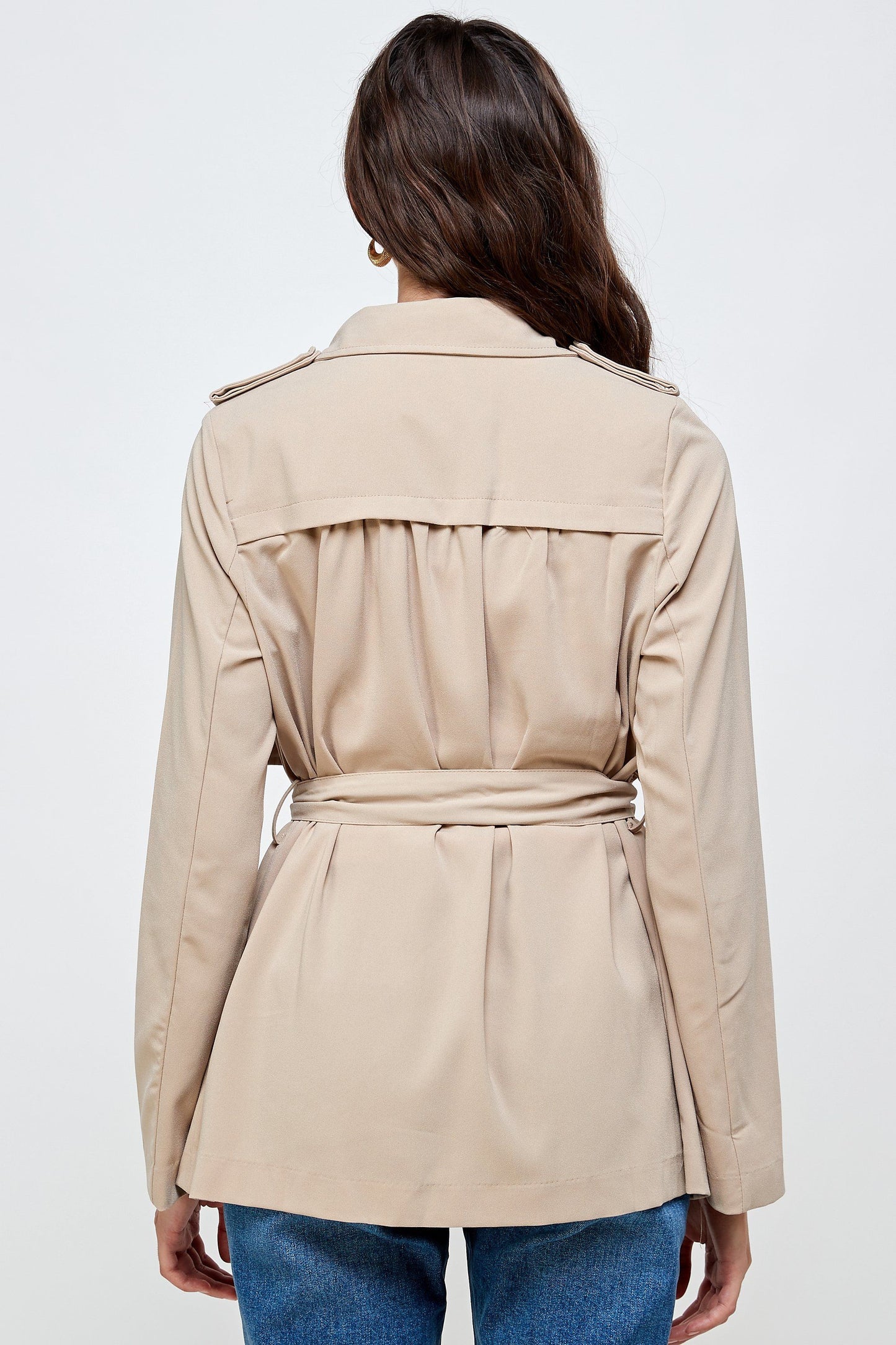 Open Drape Jacket