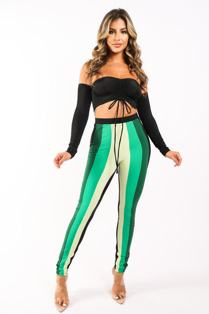  Hunter Off-Shoulder Outfit Set