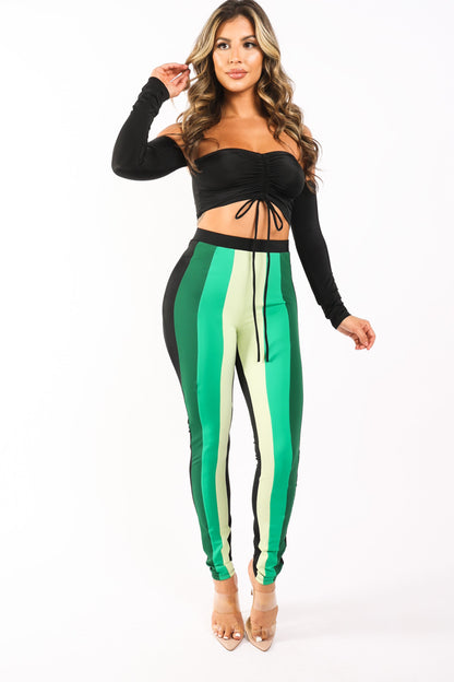  Hunter Off-Shoulder Outfit Set