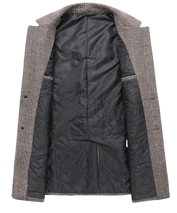  Fashion Plaid Jacket