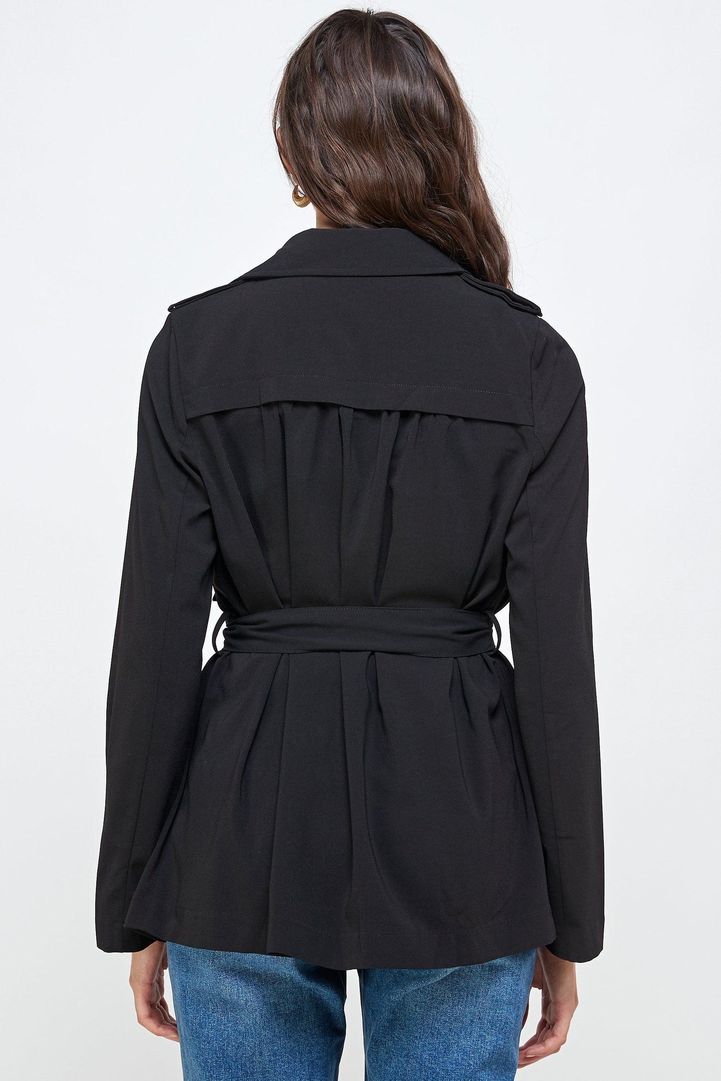 Open Drape Jacket