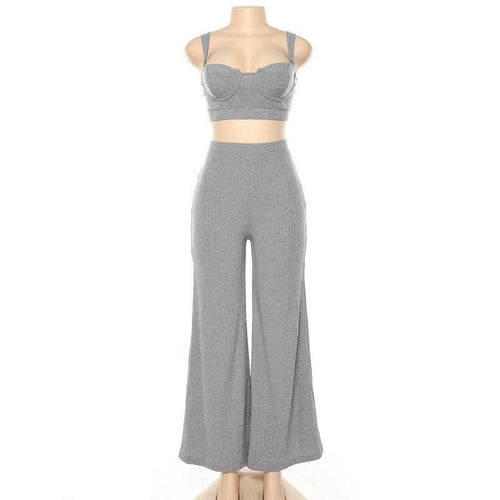  White Two-Piece Set